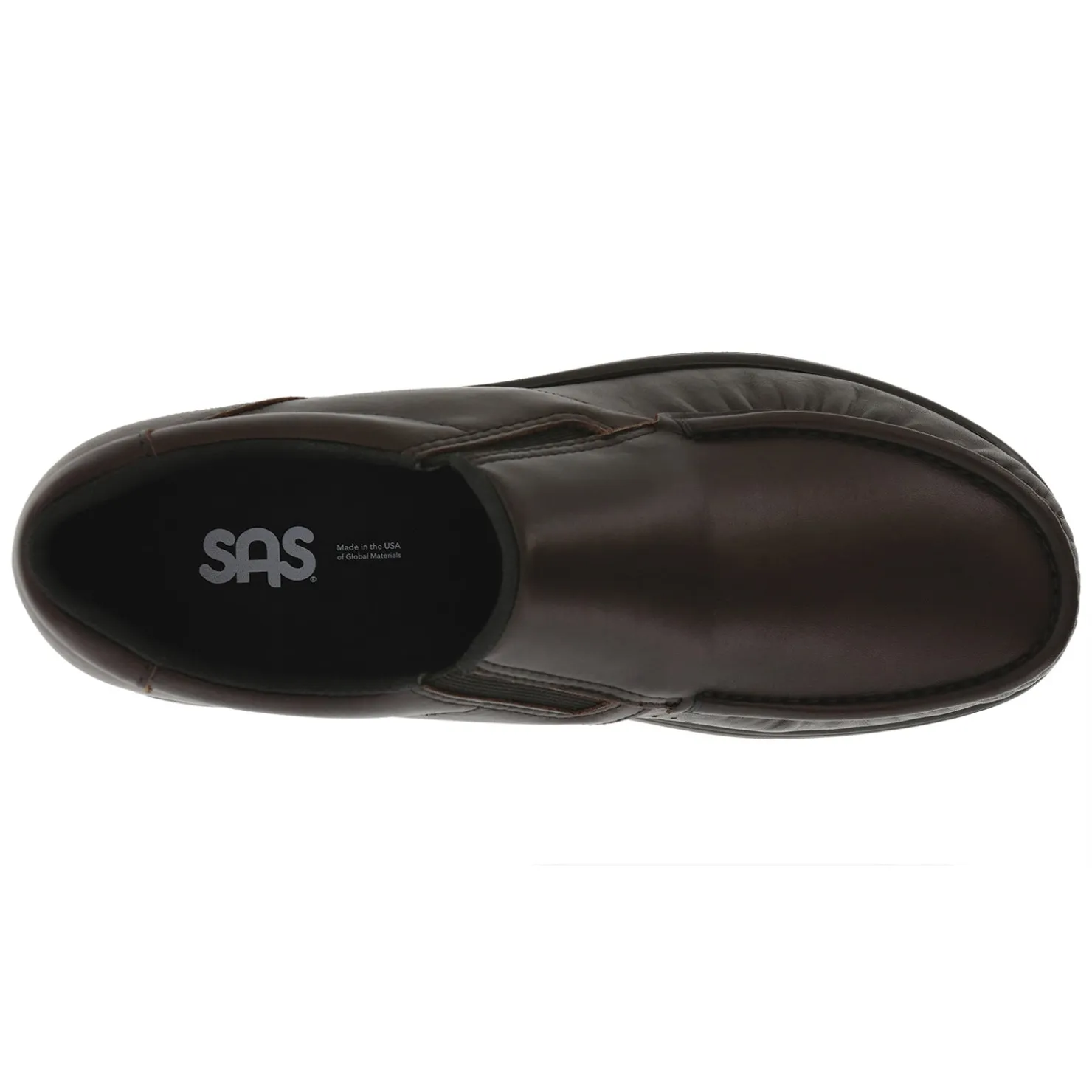 Loafers*SAS Men's , Sidegore Loafer Cacao