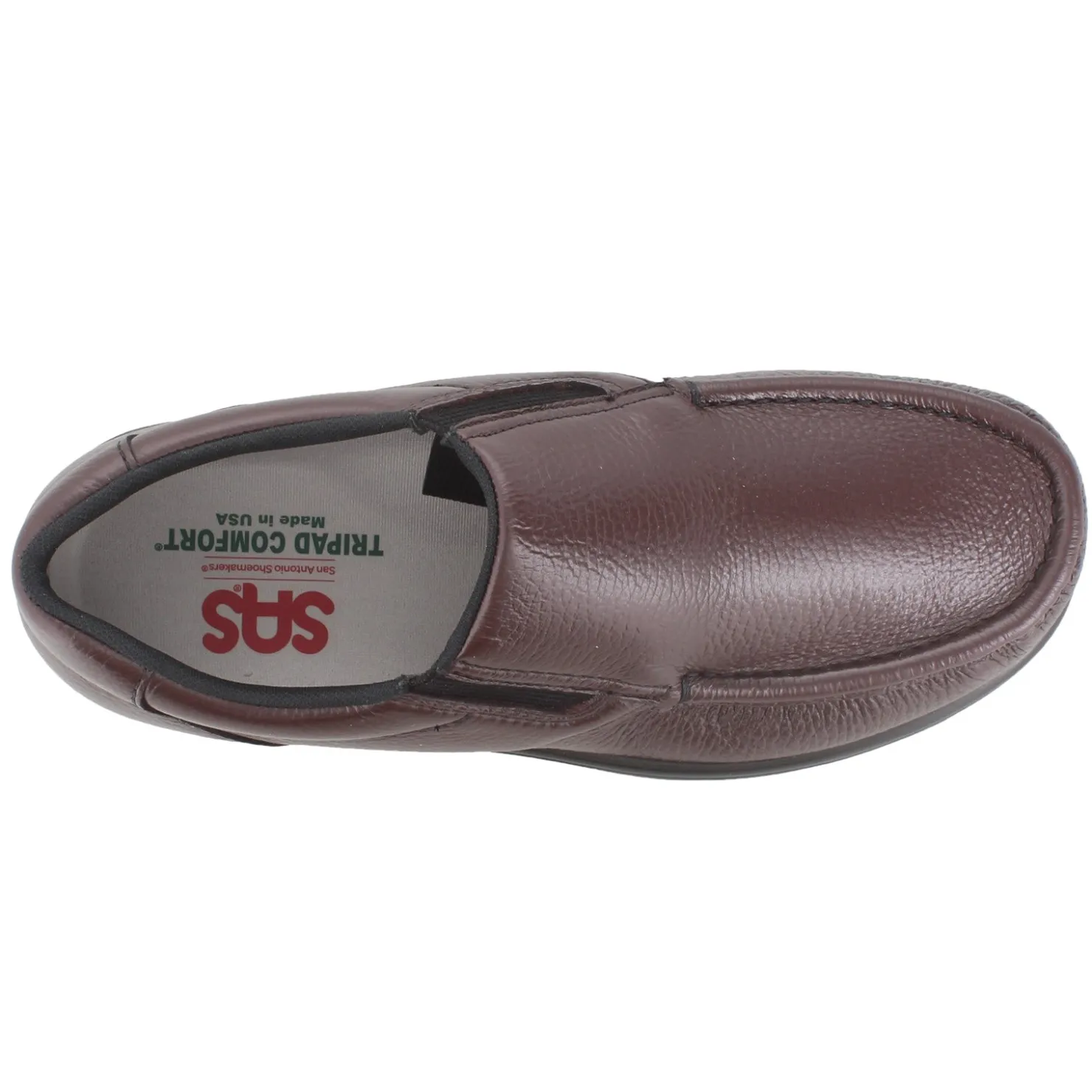 Slip-On Shoes*SAS Men's , Sidegore Loafer Cordovan