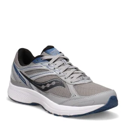 Running*Saucony Men's , Cohesion 14 Running Shoe Grey/Blue