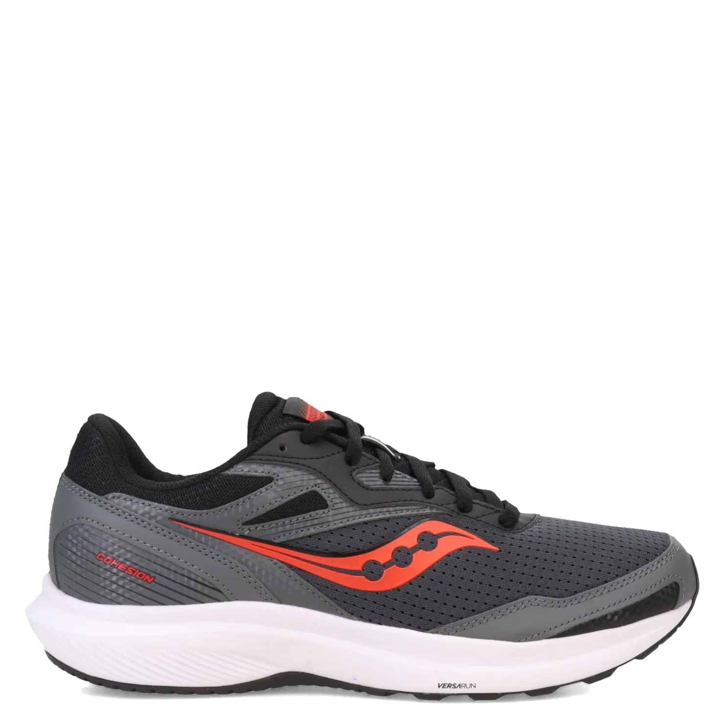 Running*Saucony Men's , Cohesion 16 Running Shoe Shadow/Red Sky