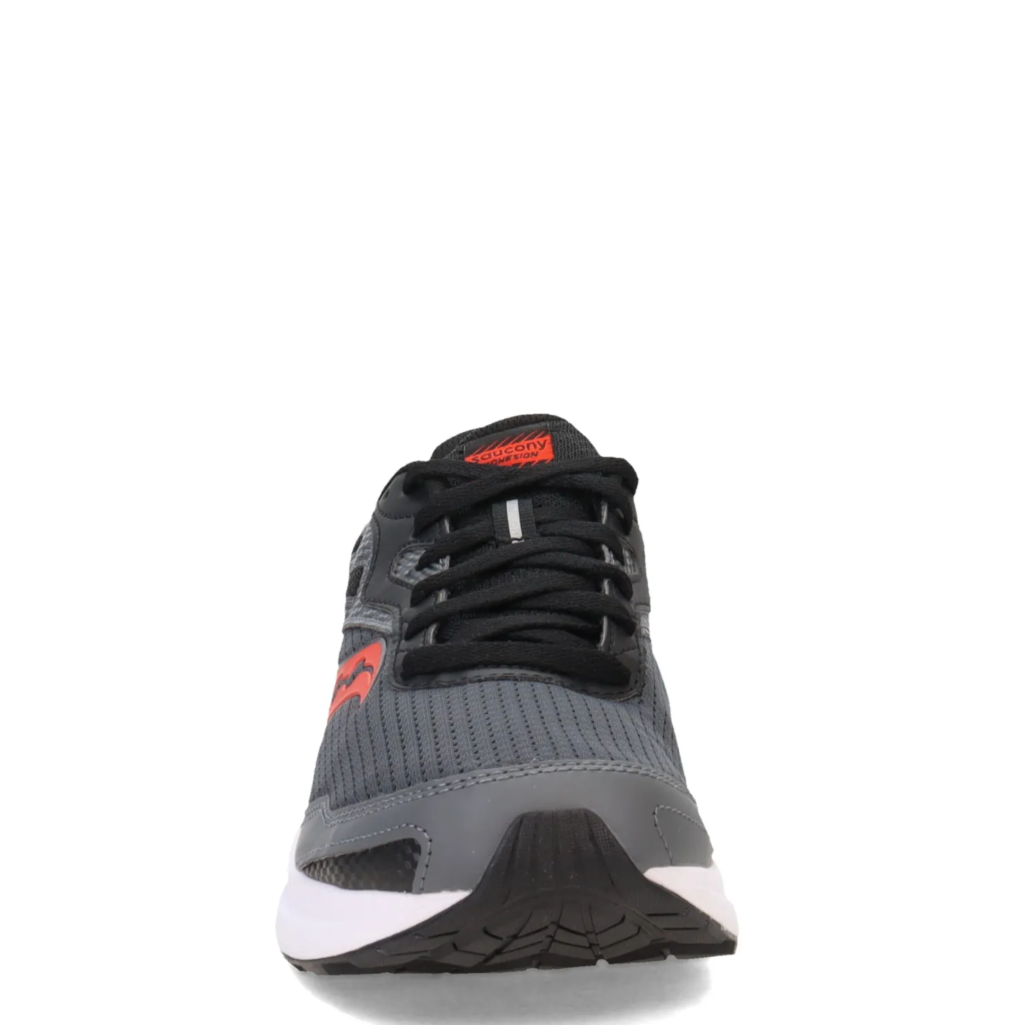 Running*Saucony Men's , Cohesion 16 Running Shoe Shadow/Red Sky