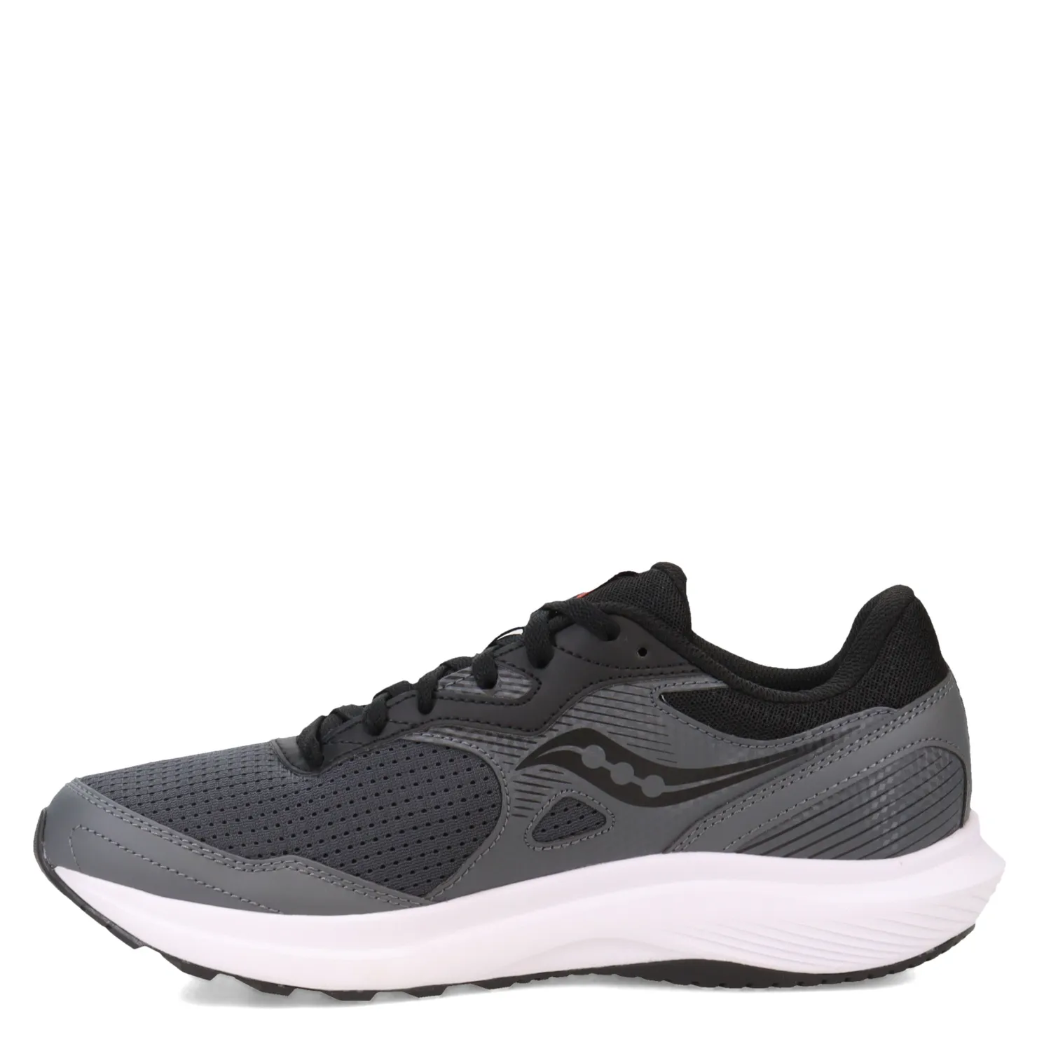 Running*Saucony Men's , Cohesion 16 Running Shoe Shadow/Red Sky
