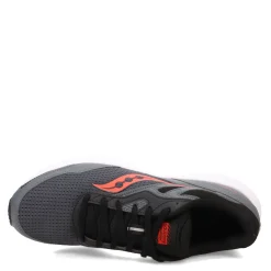 Running*Saucony Men's , Cohesion 16 Running Shoe Shadow/Red Sky
