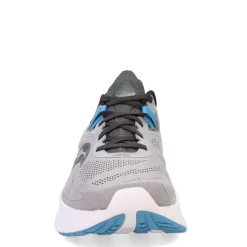 Running*Saucony Men's , Guide 15 Running Shoe - Wide Width Alloy/Topaz