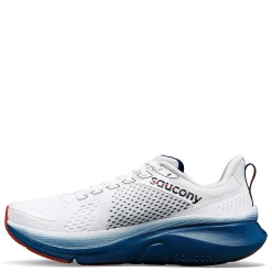 Sneakers & Athletics*Saucony Men's , Guide 17 Running Shoe White/Navy