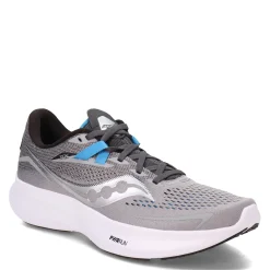 Running*Saucony Men's , Ride 15 Running Shoe - Wide Width Alloy