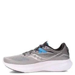 Sneakers & Athletics*Saucony Men's , Ride 15 Running Shoe - Wide Width Alloy