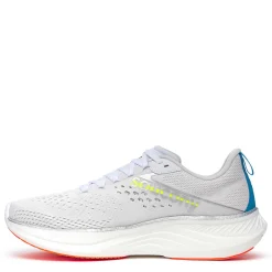 Sneakers & Athletics*Saucony Men's , Ride 17 Running Shoe White/Vizi