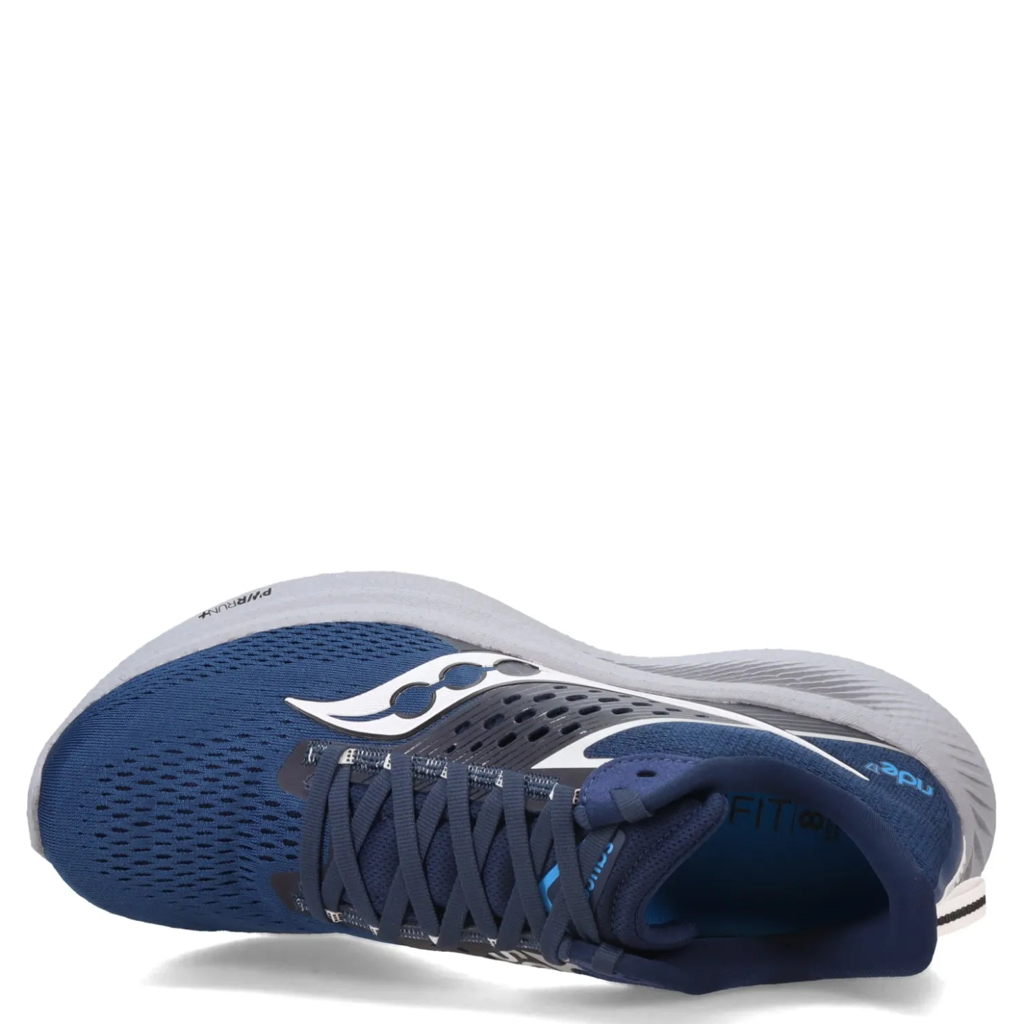Running*Saucony Men's , Ride 17 Running Shoe - Wide Width Tide/Silver