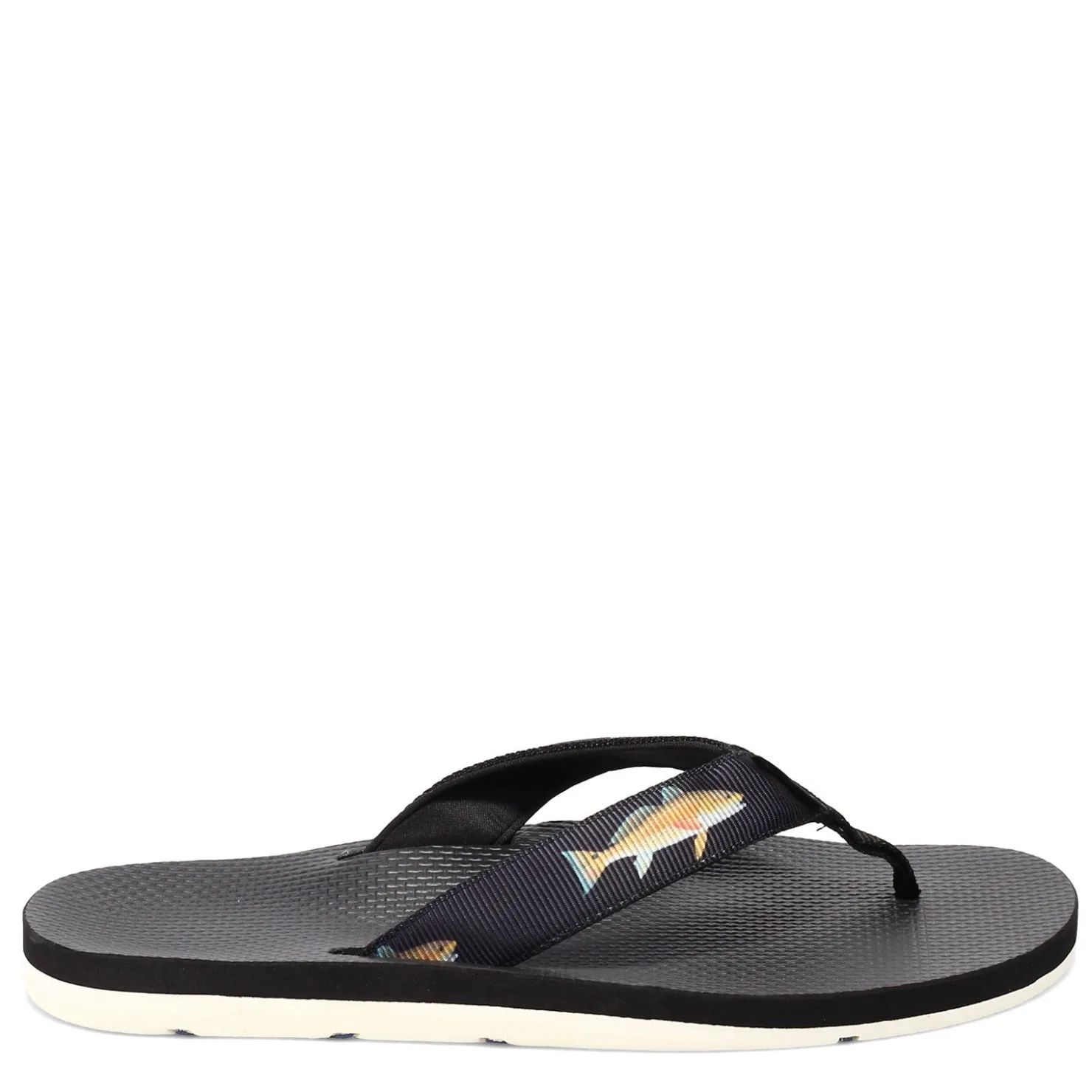 Sandals*Scott Hawaii Men's , Kaikane Sandal Black