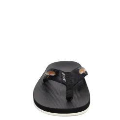 Sandals*Scott Hawaii Men's , Kaikane Sandal Black