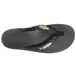 Sandals*Scott Hawaii Men's , Kaikane Sandal Black