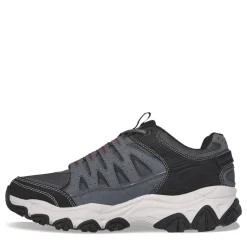 Sneakers & Athletics*Skechers Men's , After Burn M.Fit 2.0 Hiking Shoe - Extra Wide Width Charcoal/Gray