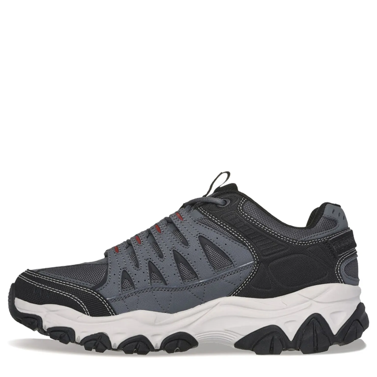 Sneakers & Athletics*Skechers Men's , After Burn M.Fit 2.0 Hiking Shoe - Extra Wide Width Charcoal/Gray