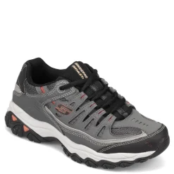 Trail & Hiking*Skechers Men's , After Burn - Memory Fit Sneaker Charcoal/Gray