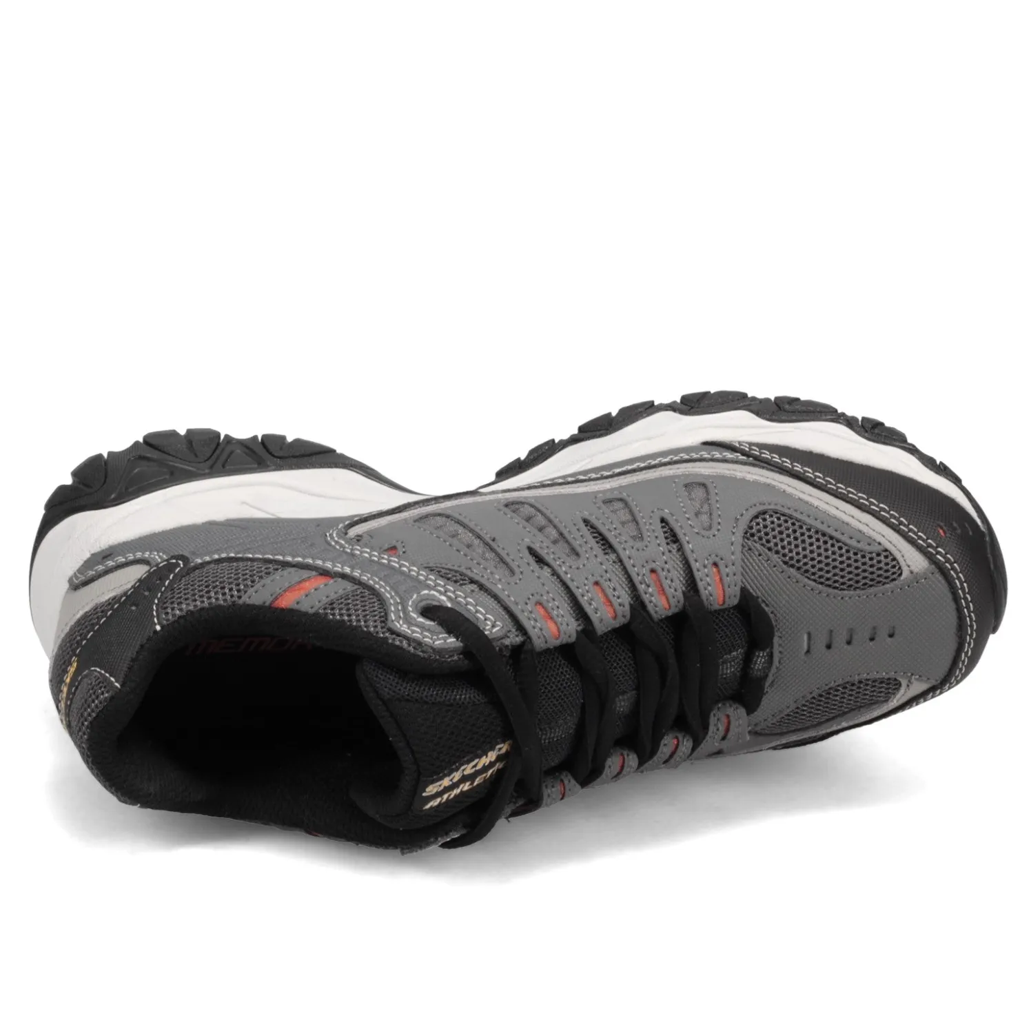 Trail & Hiking*Skechers Men's , After Burn - Memory Fit Sneaker Charcoal/Gray