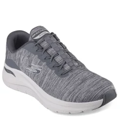 Sneakers & Athletics*Skechers Men's , Arch Fit 2.0 - Upperhand Sneaker - Extra Wide Width Grey