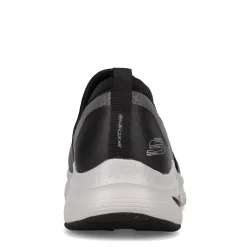 Slip-On Shoes*Skechers Men's , Arch Fit - Banlin Slip-On Sneaker Charcoal/Black