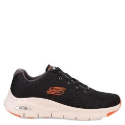 Sneakers & Athletics*Skechers Men's , Arch Fit – Takar Sneaker Black/Orange