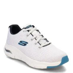 Sneakers & Athletics*Skechers Men's , Arch Fit – Takar Sneaker White/Blue
