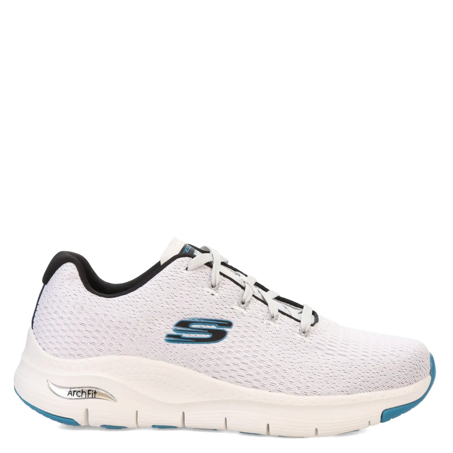 Walking*Skechers Men's , Arch Fit – Takar Sneaker White/Blue