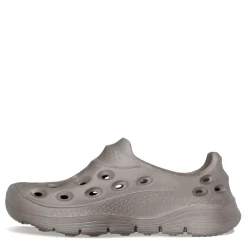 Slip-On Shoes*Skechers Men's , Arch Fit Go Foam - Vintage Vibe Slip-On Dark Taupe