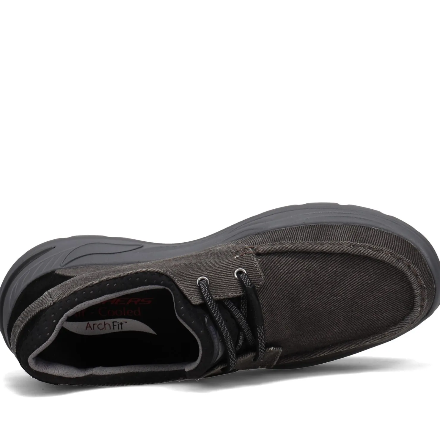 Boat Shoes*Skechers Men's , Arch Fit Motley - Oven Boat Shoe Black