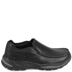 Slip-On Shoes*Skechers Men's , Arch Fit Motley - Hust Slip-On - Wide Width Black