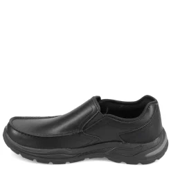 Slip-On Shoes*Skechers Men's , Arch Fit Motley - Hust Slip-On - Wide Width Black