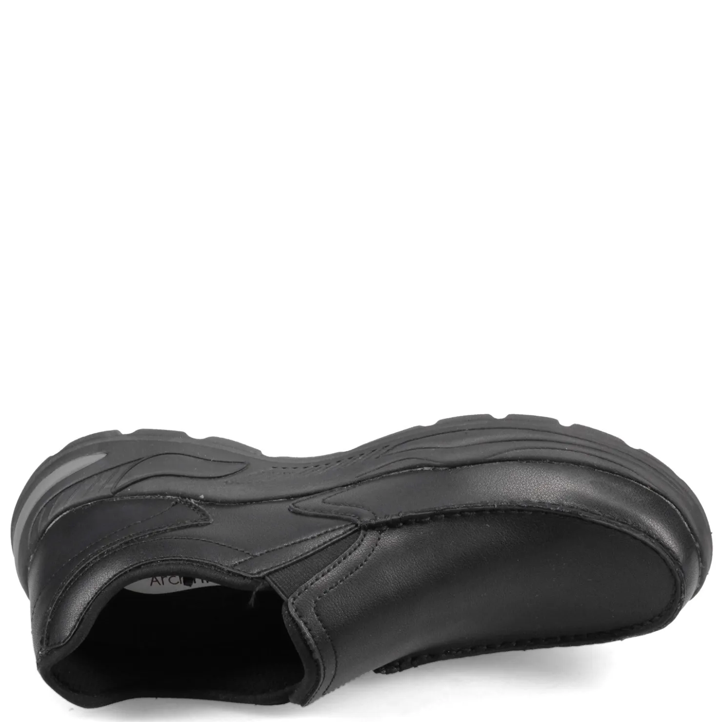 Slip-On Shoes*Skechers Men's , Arch Fit Motley - Hust Slip-On - Wide Width Black