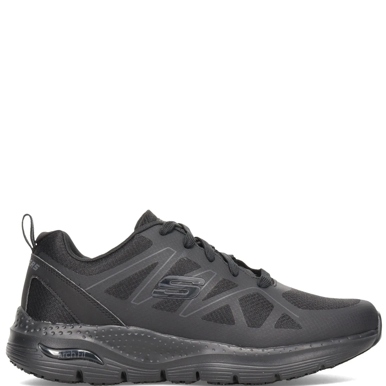 Sneakers & Athletics*Skechers Work Men's Skechers, Arch Fit SR - Axtell Work Shoe - Wide Width Black
