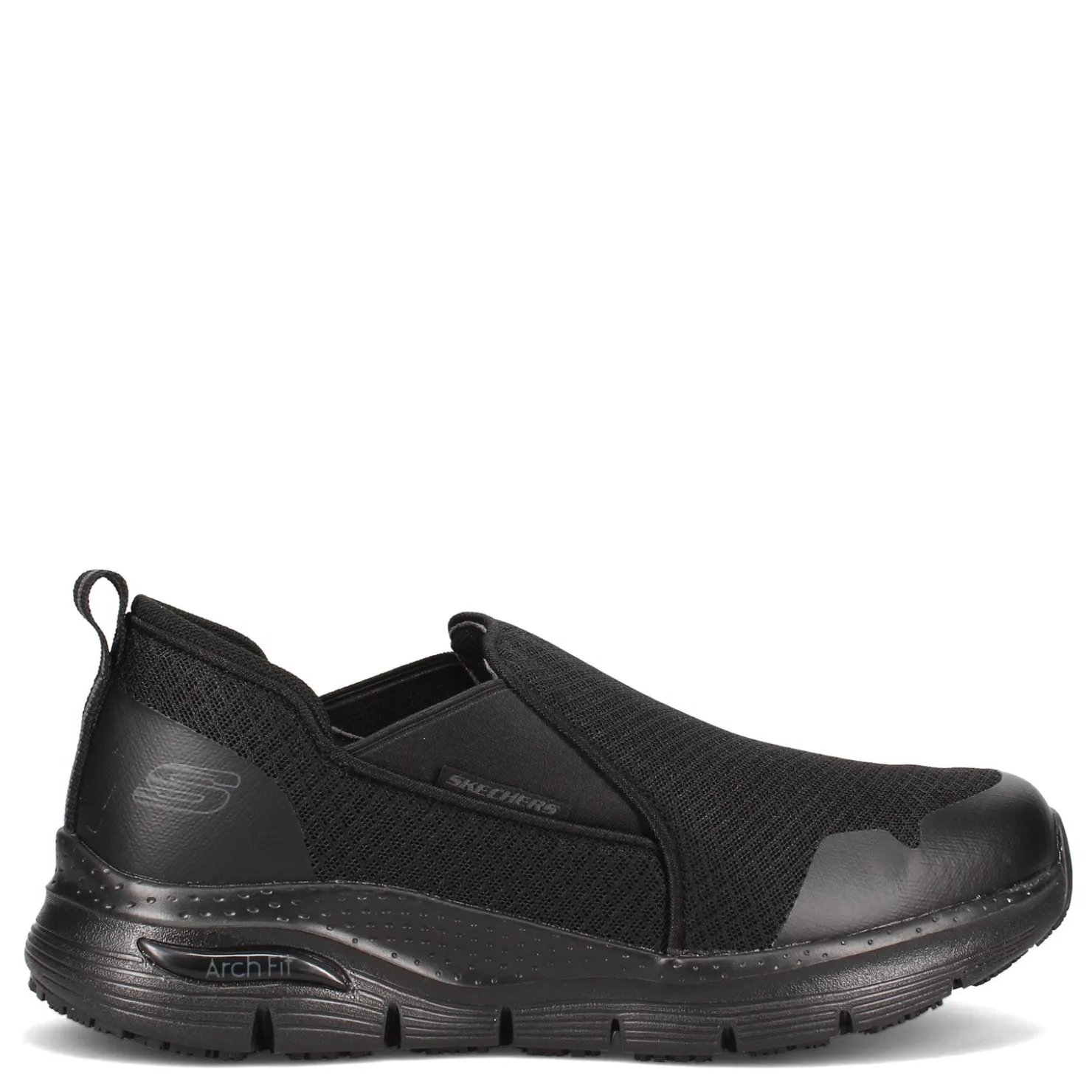 Sneakers & Athletics*Skechers Work Men's Skechers, Arch Fit SR - Tineid Work Shoe Black