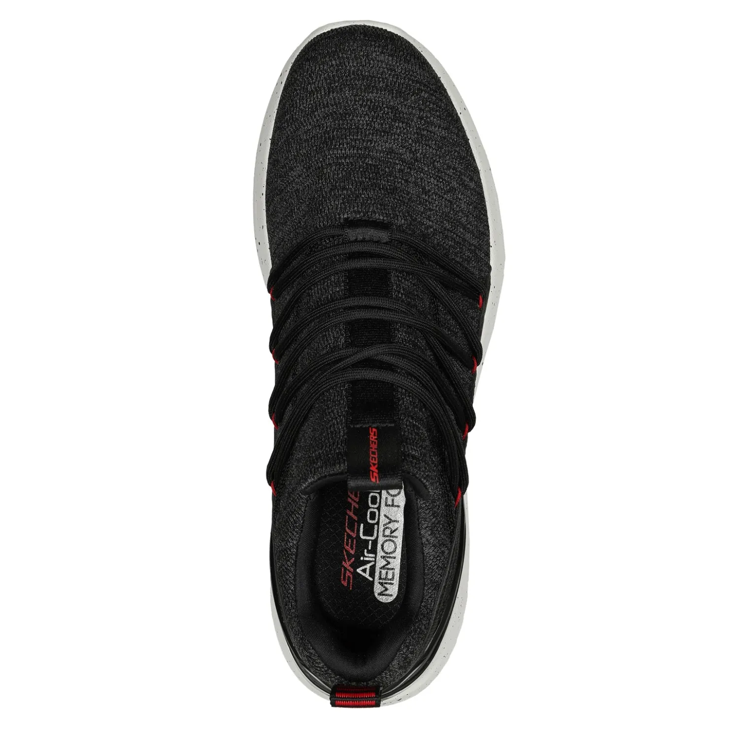 Sneakers & Athletics*Skechers Men's , Bounder 2.0 - Future Currents Sneaker Black/Red