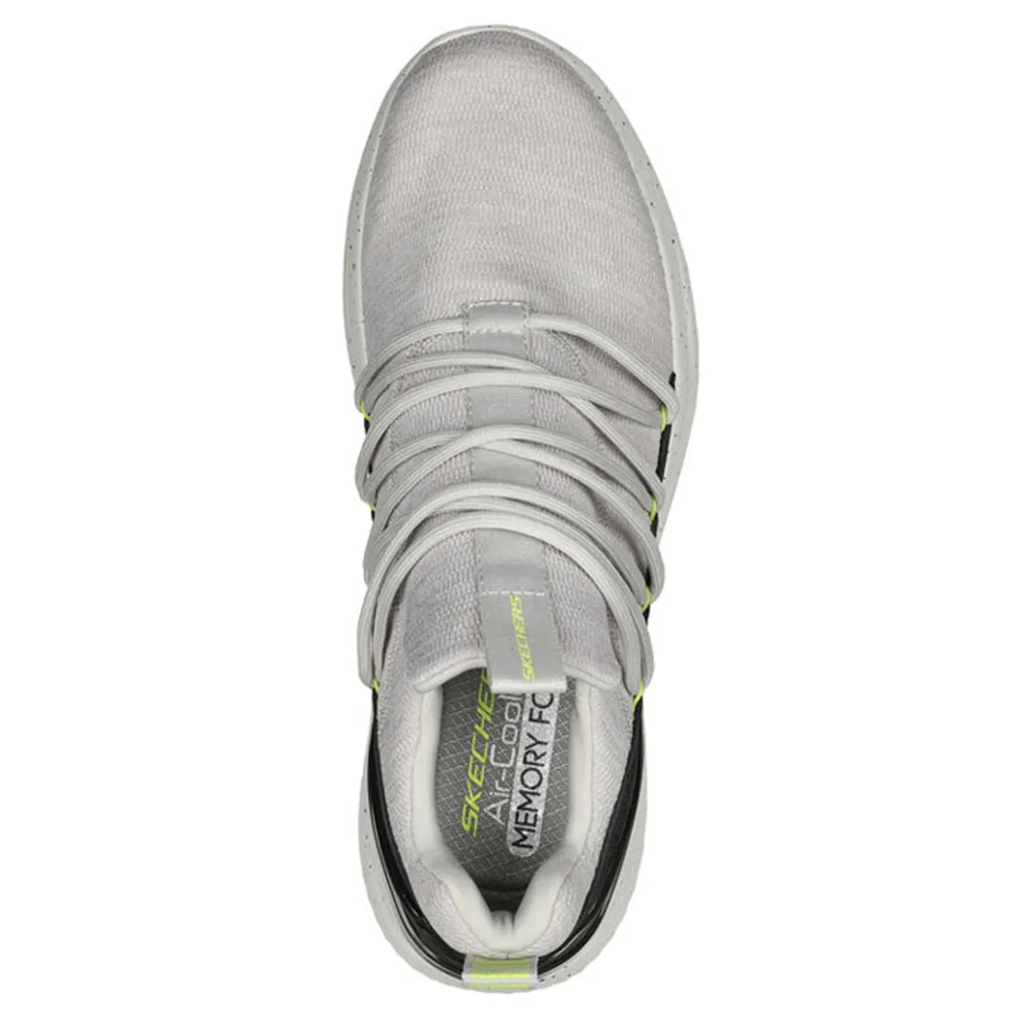 Walking*Skechers Men's , Bounder 2.0 - Future Currents Sneaker Grey/Lime