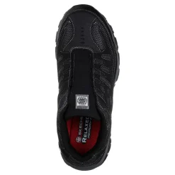 Sneakers & Athletics*Skechers Work Men's Skechers, Cankton - Ebbitt Steel Toe Work Shoe Black