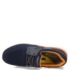 Boat Shoes*Skechers Men's , Del Retto - Clean Slate Boat Shoe Navy