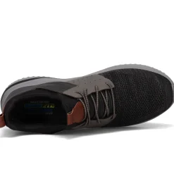 Fashion & Street*Skechers Men's , Delson 3.0 - Cicada Sneaker Black / Gray