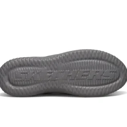 Fashion & Street*Skechers Men's , Delson 3.0 - Cicada Sneaker Black / Gray