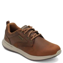 Fashion & Street*Skechers Men's , Delson - Antigo Slip On Shoe Brown