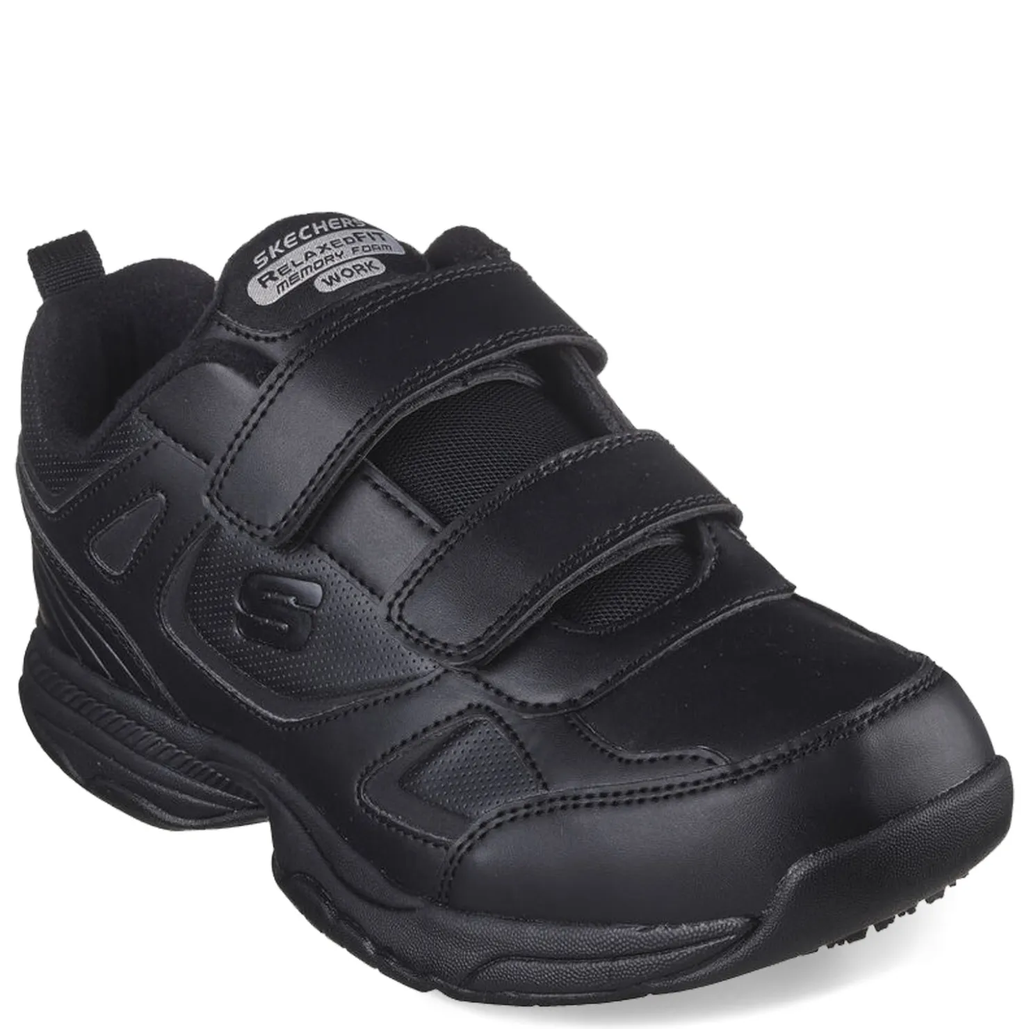 Sneakers & Athletics*Skechers Work Men's Skechers, Dighton - Rolind SR Work Shoe - Extra Wide Width Black
