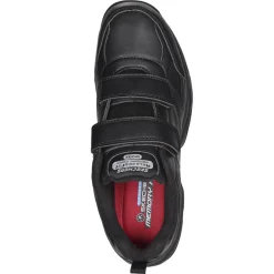 Sneakers & Athletics*Skechers Work Men's Skechers, Dighton - Rolind SR Work Shoe - Extra Wide Width Black