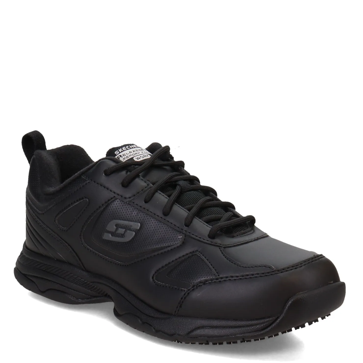 Sneakers & Athletics*Skechers Work Men's Skechers, Dighton SR Sneaker - Wide Width Black