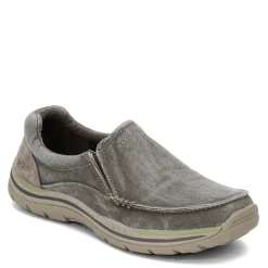 Slip-On Shoes*Skechers Men's , Expected - Avillo Slip on Shoe Khaki