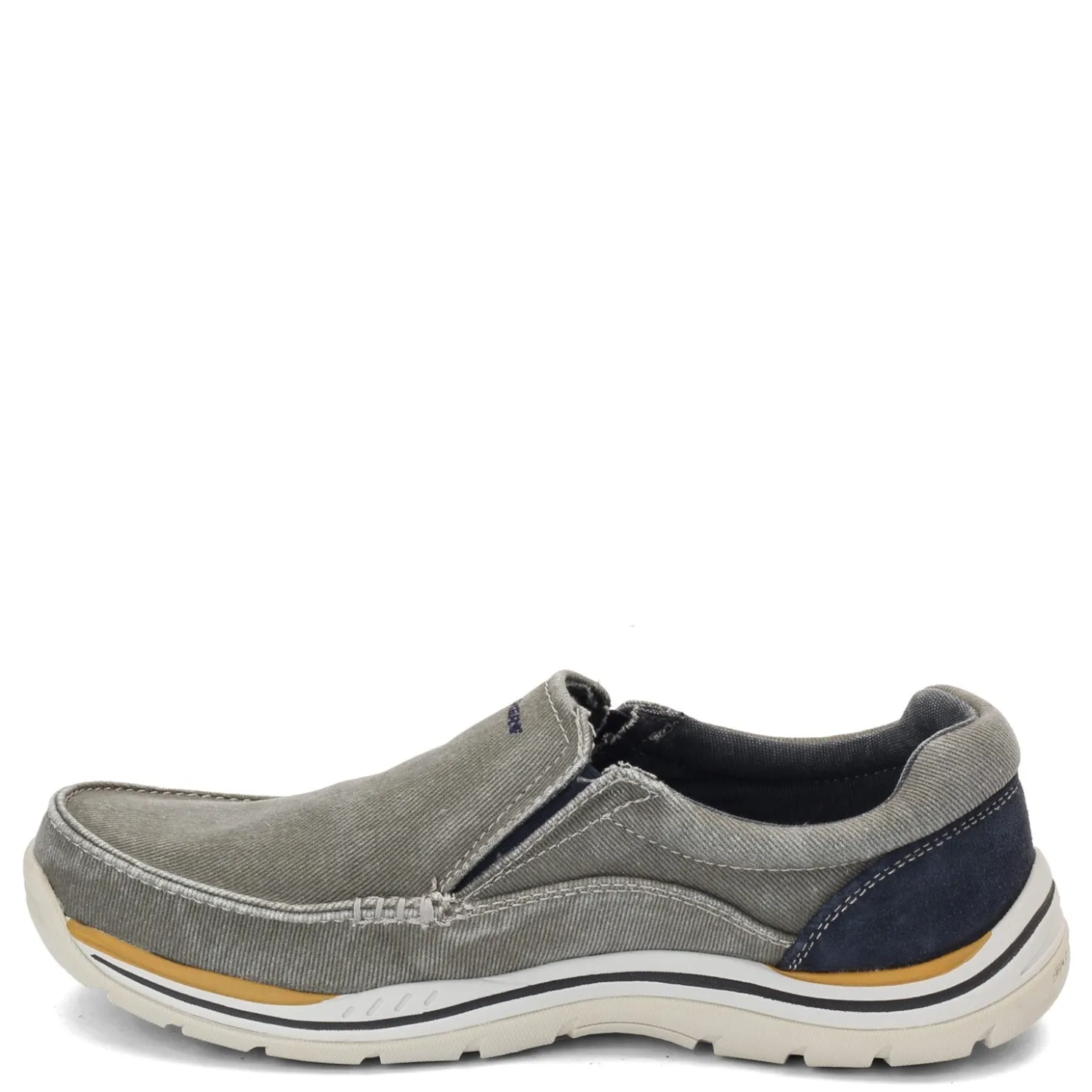Slip-On Shoes*Skechers Men's , Expected Avillo Slip-On Shoe Denim Blue