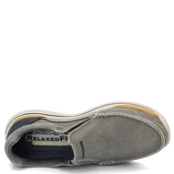 Slip-On Shoes*Skechers Men's , Expected Avillo Slip-On Shoe Denim Blue