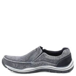 Slip-On Shoes*Skechers Men's , Expected Avillo Slip on Shoe Wide Width Black