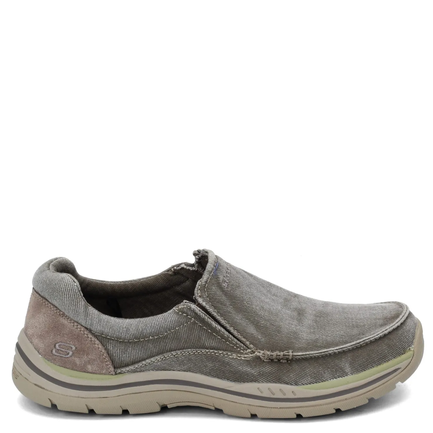 Slip-On Shoes*Skechers Men's , Expected Avillo Slip On Shoe Khaki