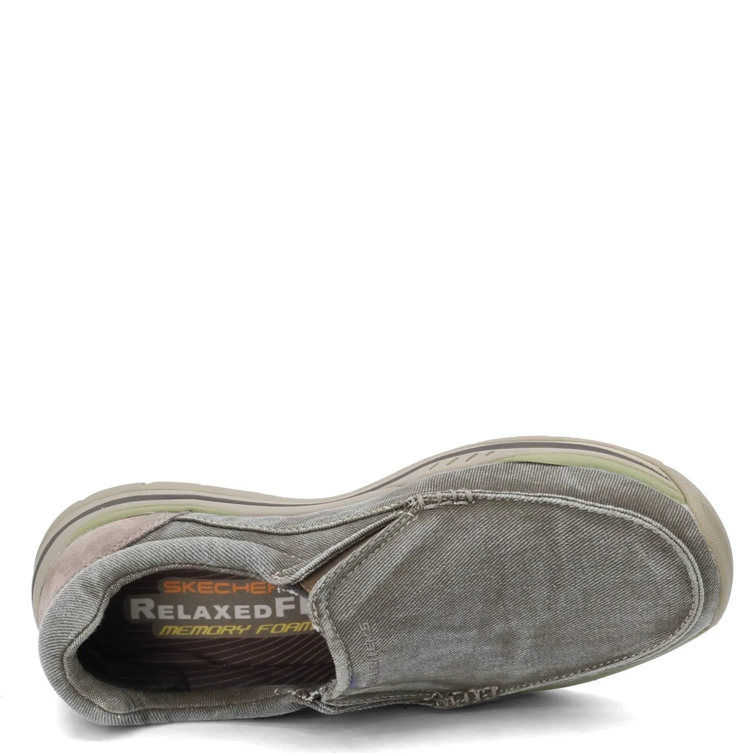Slip-On Shoes*Skechers Men's , Expected Avillo Slip On Shoe Khaki