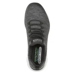 Sneakers & Athletics*Skechers Men's , Flex Advantage 4.0 - Contributor Walking Shoe - Wide Width Black/Grey