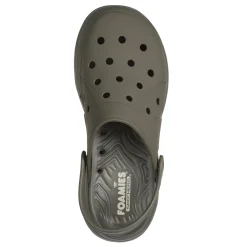 Clogs*Skechers Men's , Foamies: GO WALK 5 - Legendary Clog Olive